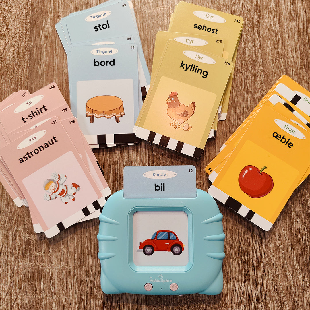 KiddoSpace Talende Kort