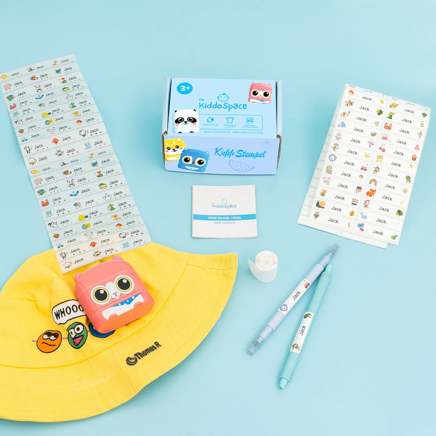 KiddoStempel™ 2.0 - Komplet Stemplingssæt