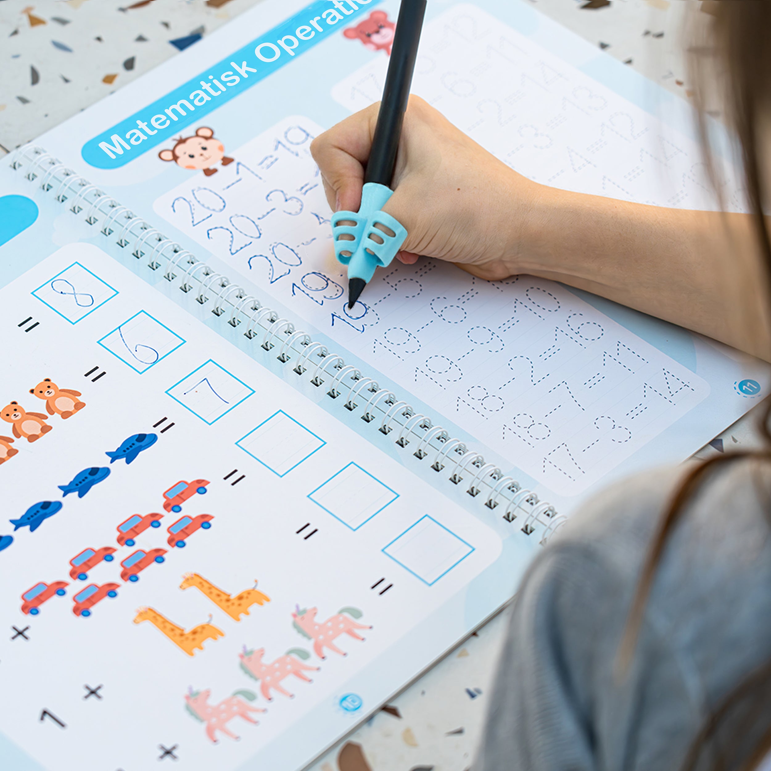 KiddoSpace Øvelsessæt til Håndskrift