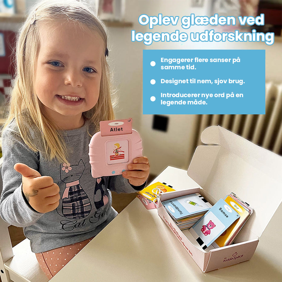 KiddoSpace Talende Kort